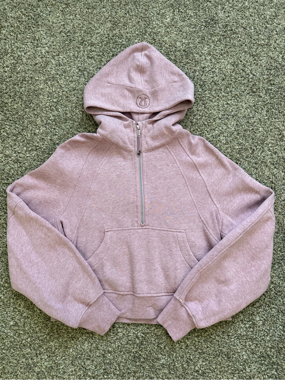 [Size: XS/S] Lululemon Scuba Oversized Half-Zip Hoodie - Picture 5 of 6
